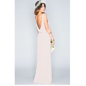 Kendall Maxi Dress- Show me the ring crisp